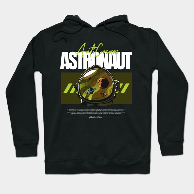 Astronaut Helmet Hoodie by Wagum Std